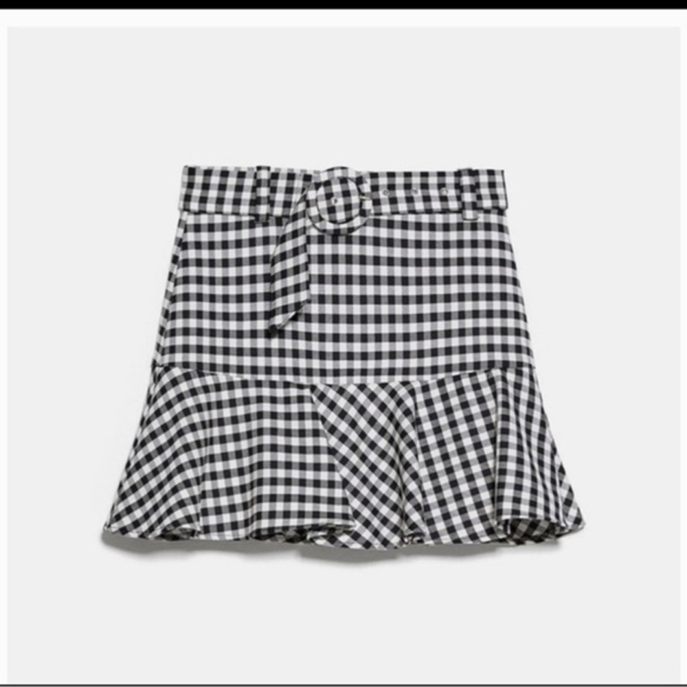 ZARA High-waisted skort 1165/028 - Picture 9 of 12
